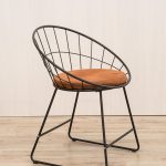 #2024075-bCH – Metal Clamback Dinning Chair